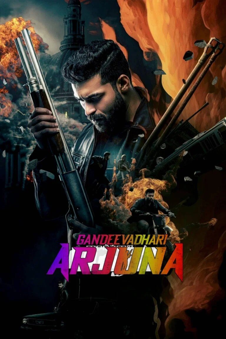 Free Gandeevadhari Arjuna (2023) (Hindi HQ + Telugu) Dual Audio UnCut South Movie HD ESub – HDHub4u